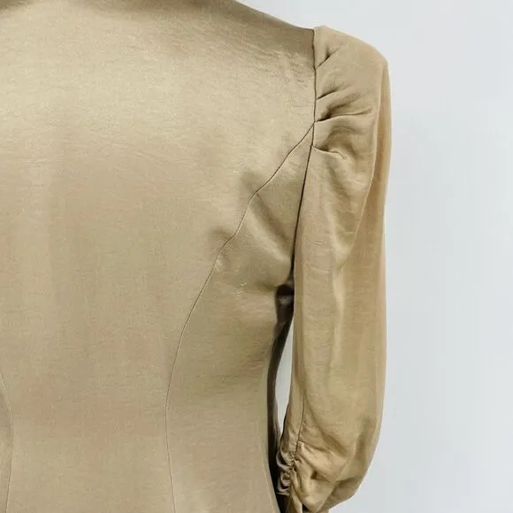 bebe Ponte Waterfall Jacket Blazer