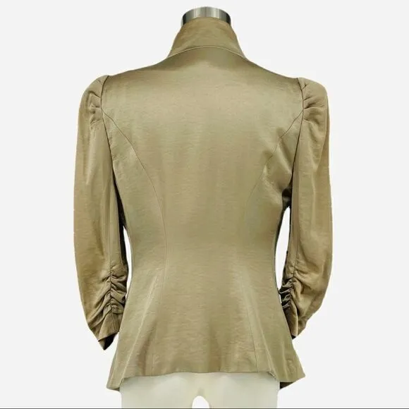 bebe Ponte Waterfall Jacket Blazer