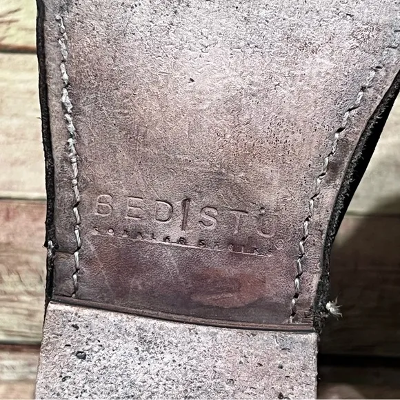 Bed Stu Brown Suede Ankle Boots
