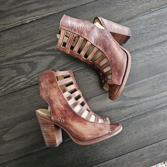 BedStu Occam Sandals In Teak Driftwood