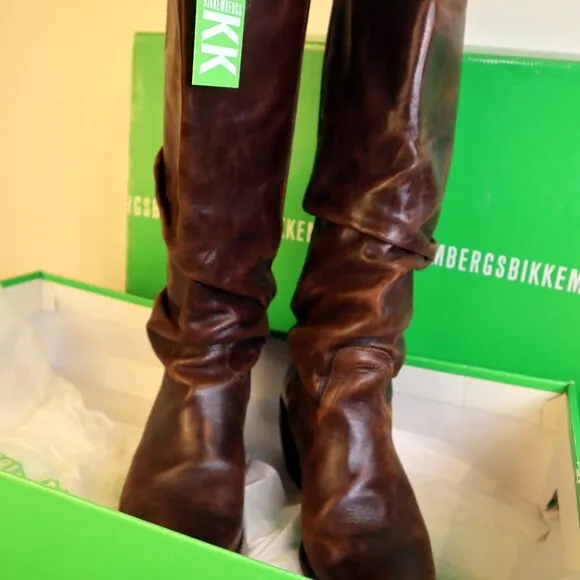 Bikkembergs  Gaucho Tom Vulci Slouch High Boots