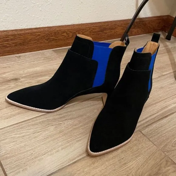 Bill Blass | Inez suede ankle boots