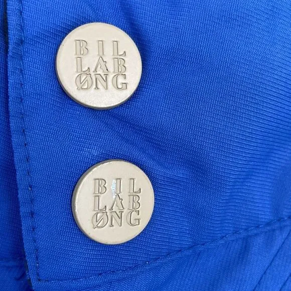 Billabong Snowboard Pants Mens Large‎ Blue Waterproof Breathable 7 Pockets