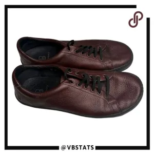Birchbury Men's Bramford Barefoot Leather Fashion Sneaker Shoes Brown Size 12
