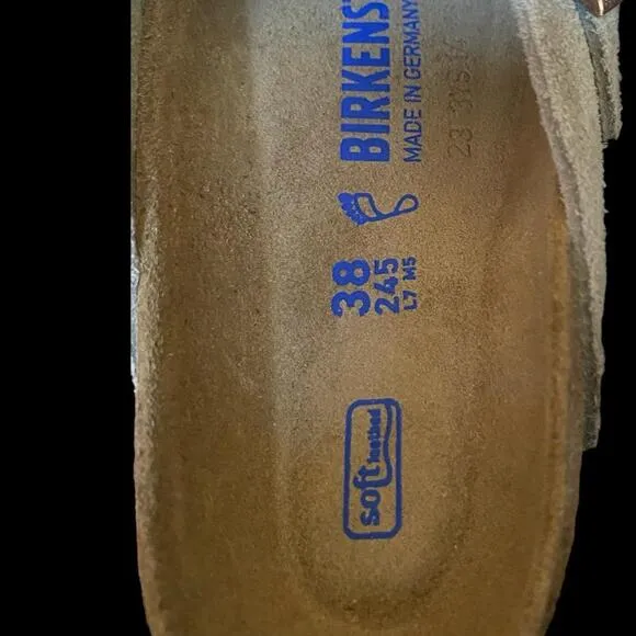 Birkenstock Boston Bs Taupe Unisex Sandals