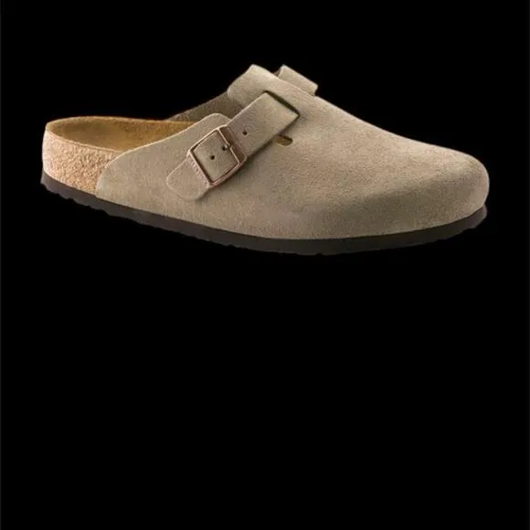 Birkenstock Boston Bs Taupe Unisex Sandals