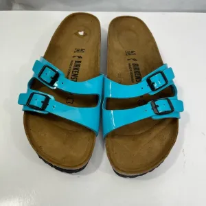 Birkenstock Bright Blue Sandals NWOT, size 41
