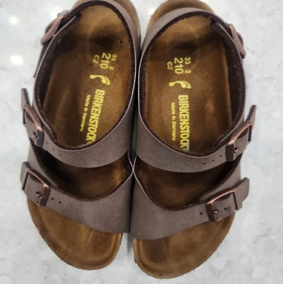 Birkenstock Kids Brown Sandals