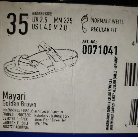 Birkenstock Mayori Sandals