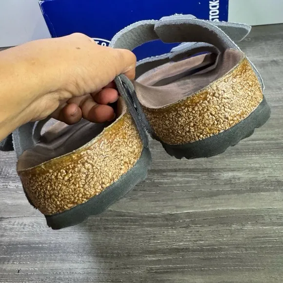 Birkenstock Rivet EU41/Women’s 10/mens8.5 EUC Gray Sandals