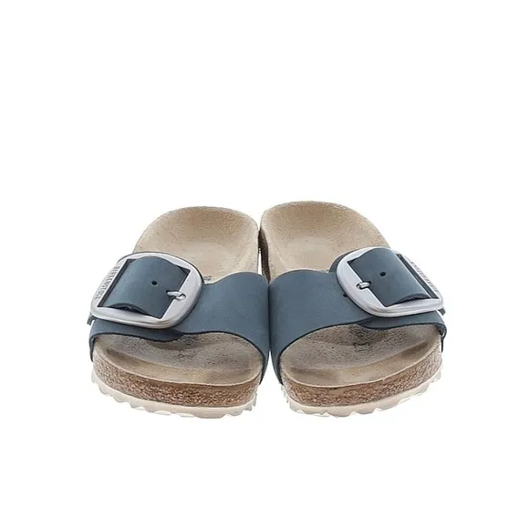 Birkenstock Slate Blue Sandals with Buckle