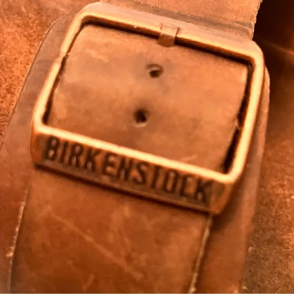 Birkenstock Tan Leather Men’s Sandals Approx. Size 11