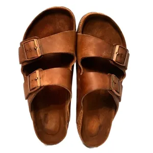 Birkenstock Tan Leather Men’s Sandals Approx. Size 11