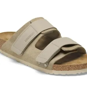 Birkenstock UJI Nubuck-Suede Leather - Taupe Sz 38 Nwts