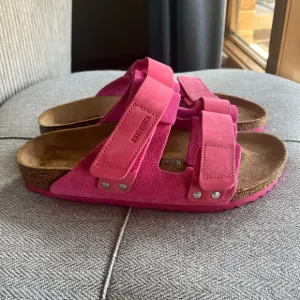 Birkenstock UjiNubuck Leather/Suede - Modern Suede Fuchsia Tulip