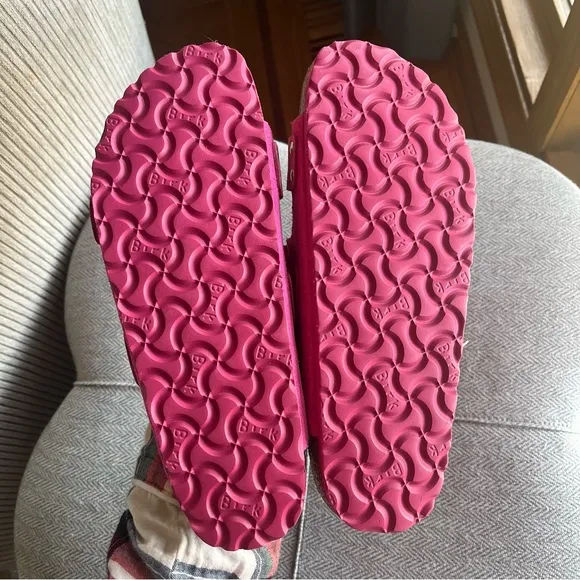 Birkenstock UjiNubuck Leather/Suede - Modern Suede Fuchsia Tulip
