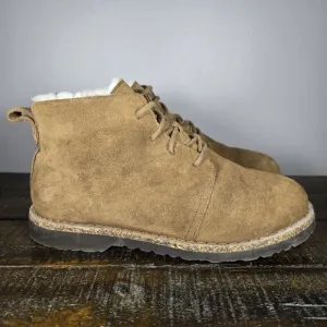 Birkenstock Uppsala Mid Womens 9 EU 40 Regular Shearling Pull On Boots Brown