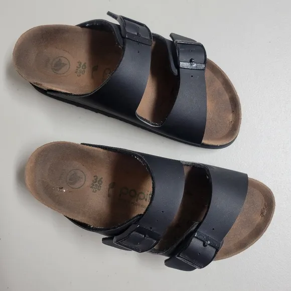 Birkentock Papillio Arizona Flex  Platform Sandals Size 36.