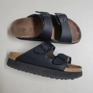 Birkentock Papillio Arizona Flex  Platform Sandals Size 36.
