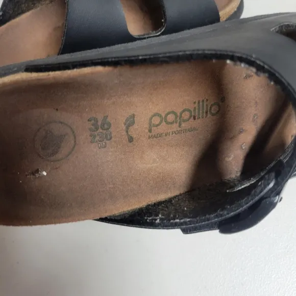 Birkentock Papillio Arizona Flex  Platform Sandals Size 36.