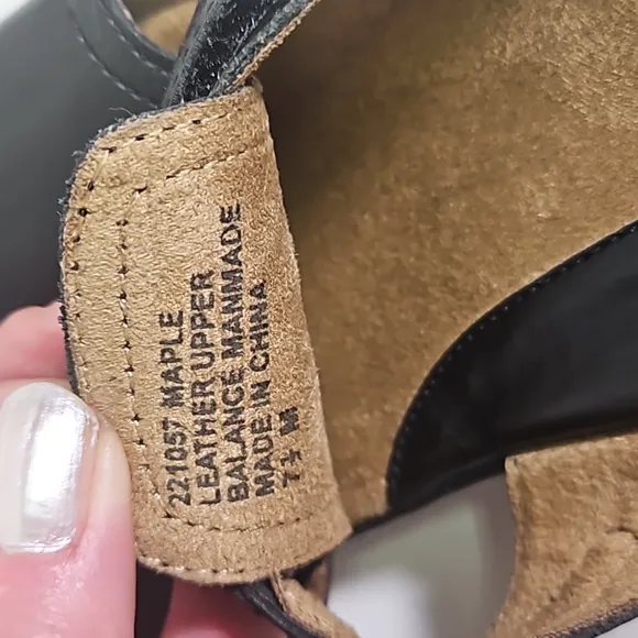 Bjorndal &quot;Maple&quot; Leather Sandals Sz 7.5 NIB