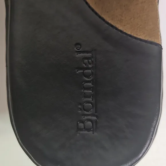 Bjorndal &quot;Maple&quot; Leather Sandals Sz 7.5 NIB