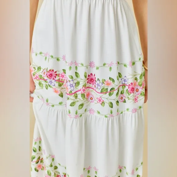*BLACK FRIDAY SALE* Cartagena Floral Print Maxi Dress
