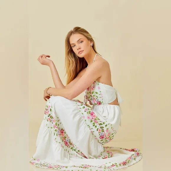 *BLACK FRIDAY SALE* Cartagena Floral Print Maxi Dress