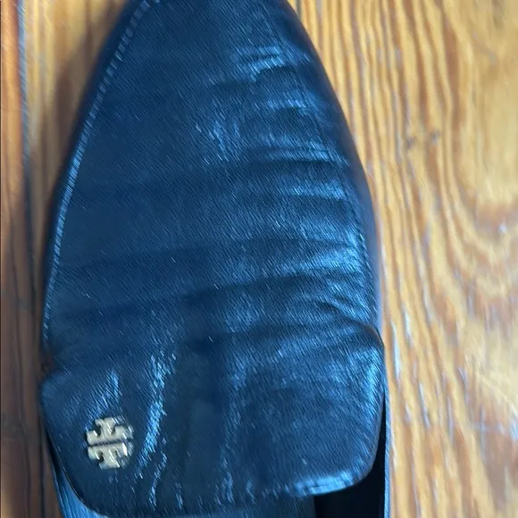 Black Leather Men's Loafers