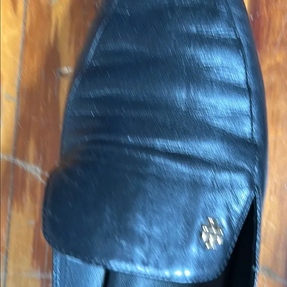 Black Leather Men's Loafers