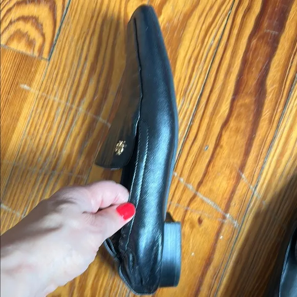 Black Leather Men's Loafers
