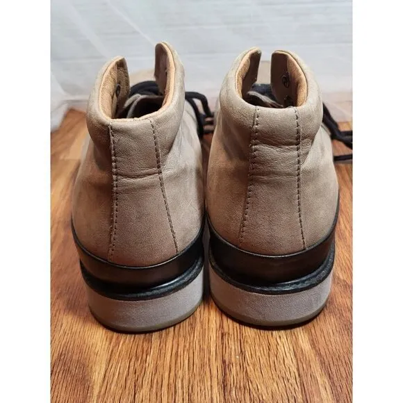 BLACKSTONE Nubuck Leather Boots SZ‎ 42 8.5 High Top Suede MM 23 Gray Men's