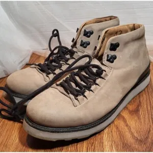 BLACKSTONE Nubuck Leather Boots SZ‎ 42 8.5 High Top Suede MM 23 Gray Men's