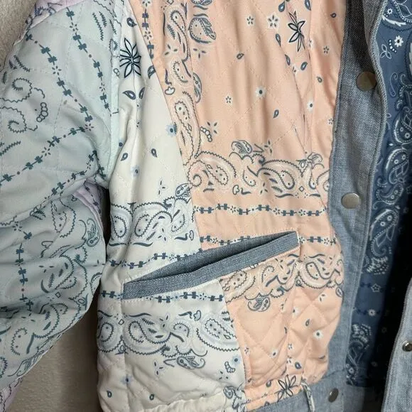 Blank NYC Summer Breeze Reversible Denim Dolman Jacket