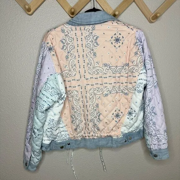 Blank NYC Summer Breeze Reversible Denim Dolman Jacket