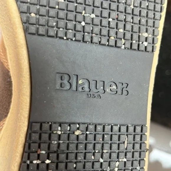 Blauer USA lace up faux fur boots