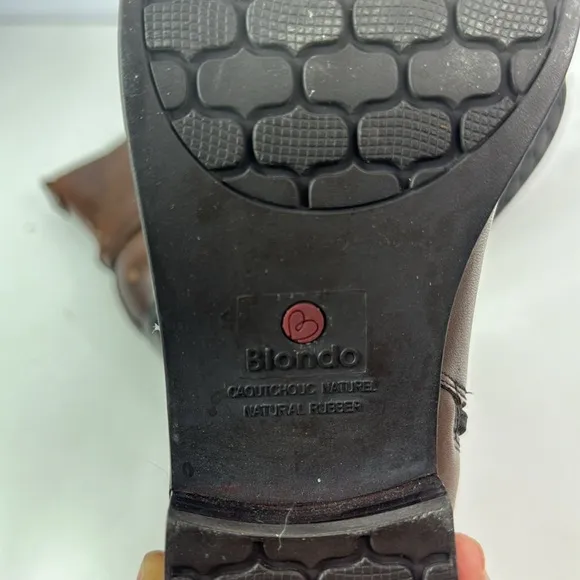Blondo AquaProtect Brown Lether Waterproof Women’s Boots