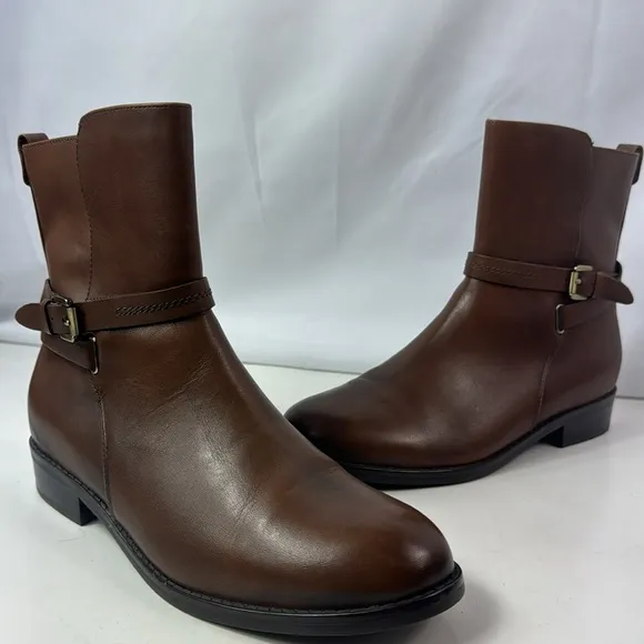 Blondo AquaProtect Brown Lether Waterproof Women’s Boots