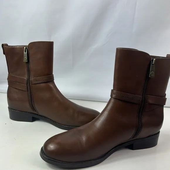 Blondo AquaProtect Brown Lether Waterproof Women’s Boots