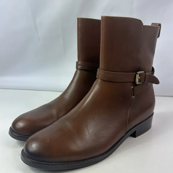 Blondo AquaProtect Brown Lether Waterproof Women’s Boots