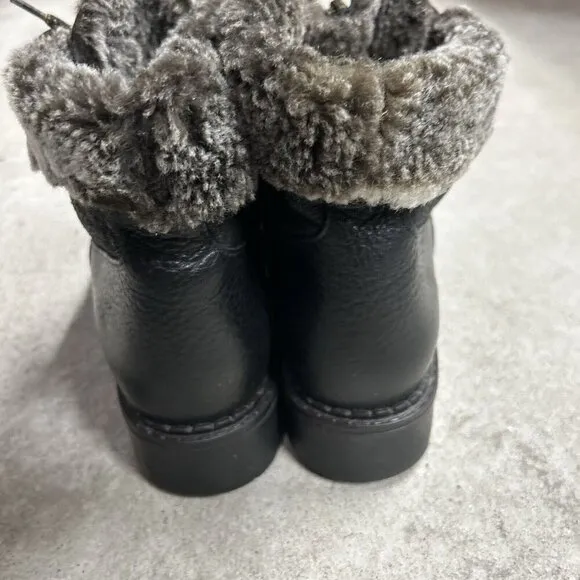 Blondo Genuine Shearling Mouton Leather Waterproof Boots Vintage Size 7.5 B