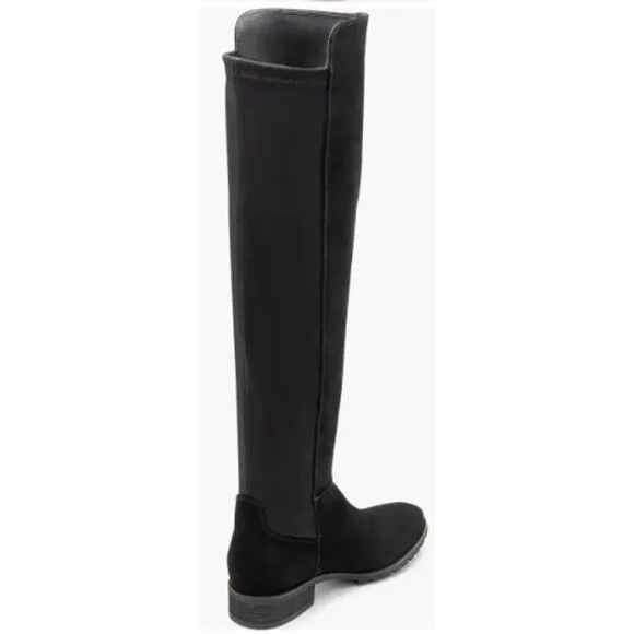 Blondo Presto Waterproof Over the Knee Suede Boots Black 10 NEW
