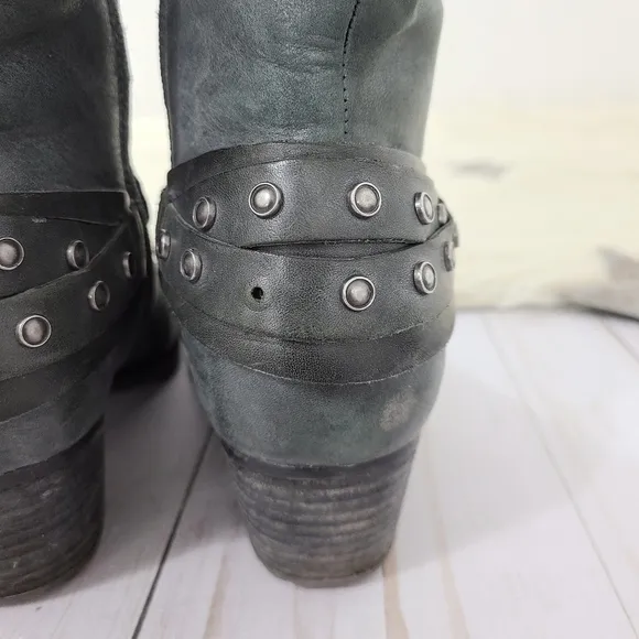 Blondo Radja heeled boot waterproof dark gray 7.5