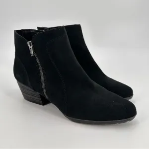 Blondo Vivian Waterproof Black Ankle Boots Size 10