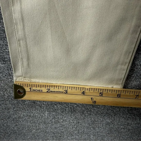 Boggi Milano Pants Chino Slim Fit Men Size 32x32 Casual Beige