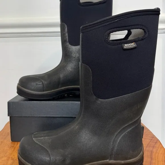 Bogs Classic Ultra High Insulated Waterproof Pull On Winter Snow Boots M…