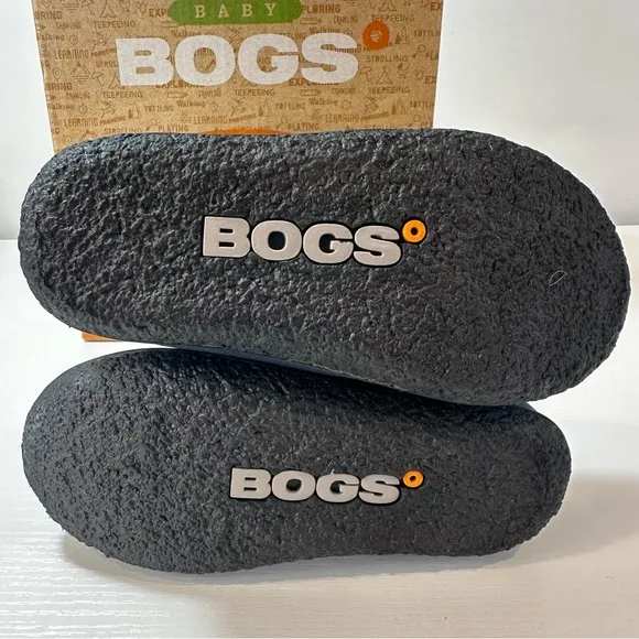 Bogs Navy Blue Waterproof Boots Slip-On Baby BOGS
