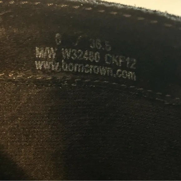 Born Crown black genuine leather suede tall boots size 6 classic minimalist fall