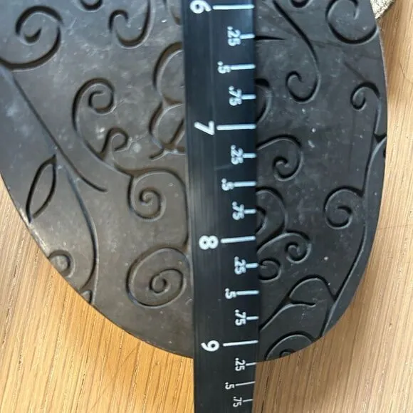 Brighton Women's Leather Thong Sandals Gold/Brown Size 7 Comfortable Fit