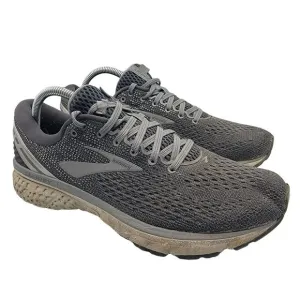 Brooks Ghost 11 Mens 9D Athletic Running Shoes Grey Low Top - 1102881D003